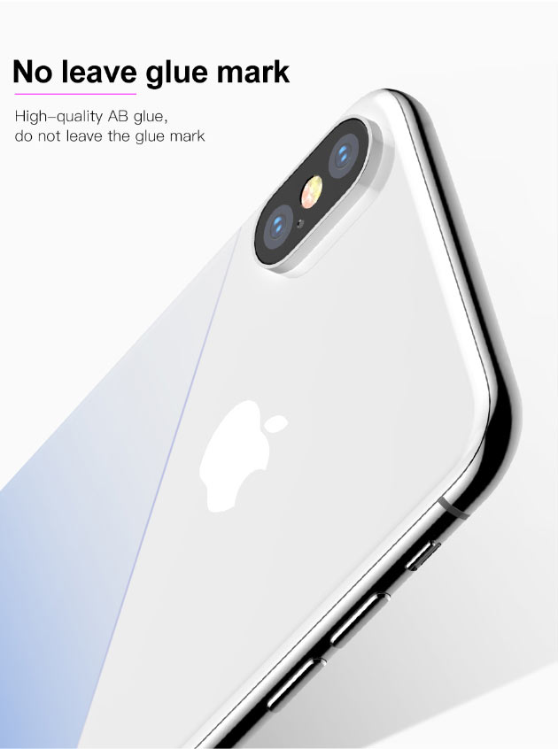 กระจกนิรภัยด้านหลัง iPhone X